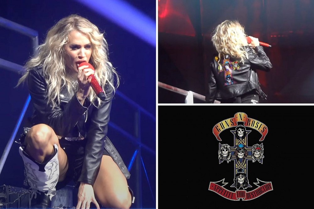 Carrie Underwood Belts Out Guns N’ Roses’ ‘Welcome to the Jungle’ at Tour Kickoff