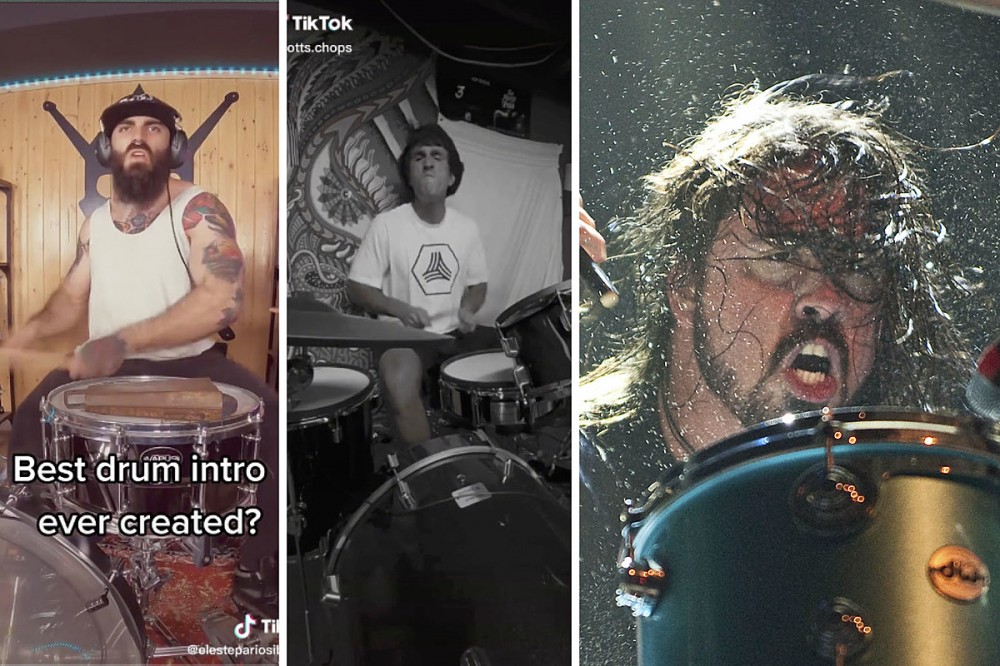Drummers on TikTok Can’t Stop Playing This Dave Grohl Drum Intro