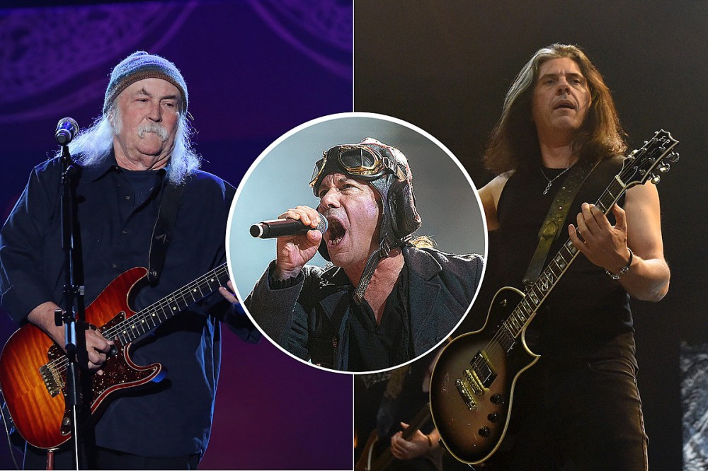 David Crosby Calls Iron Maiden ‘Noise,’ Alex Skolnick Has Perfect Response