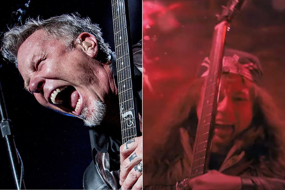 Metallica’s James Hetfield Dressed as ‘Stranger Things’ Eddie Munson for Halloween