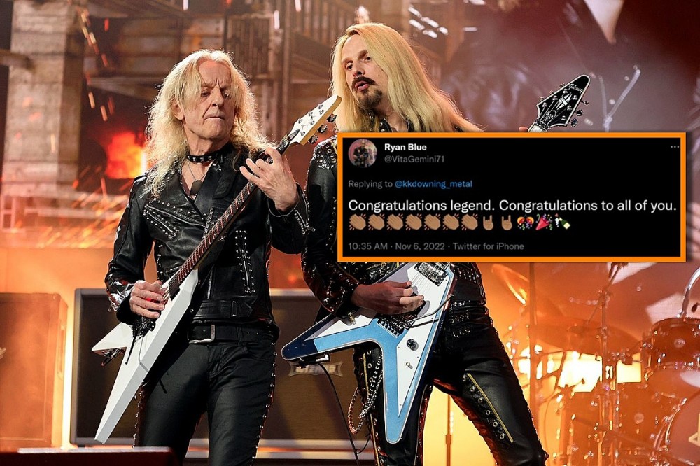 Fans React to K.K. Downing Reuniting Onstage with Judas Priest at 2022 Rock and Roll Hall of Fame Ceremony