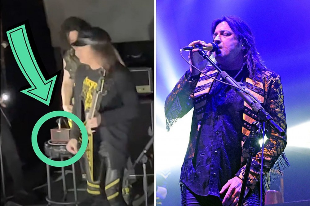 Power Goes Out, So Stryper Play With Tiny Battery-Powered Amps Instead