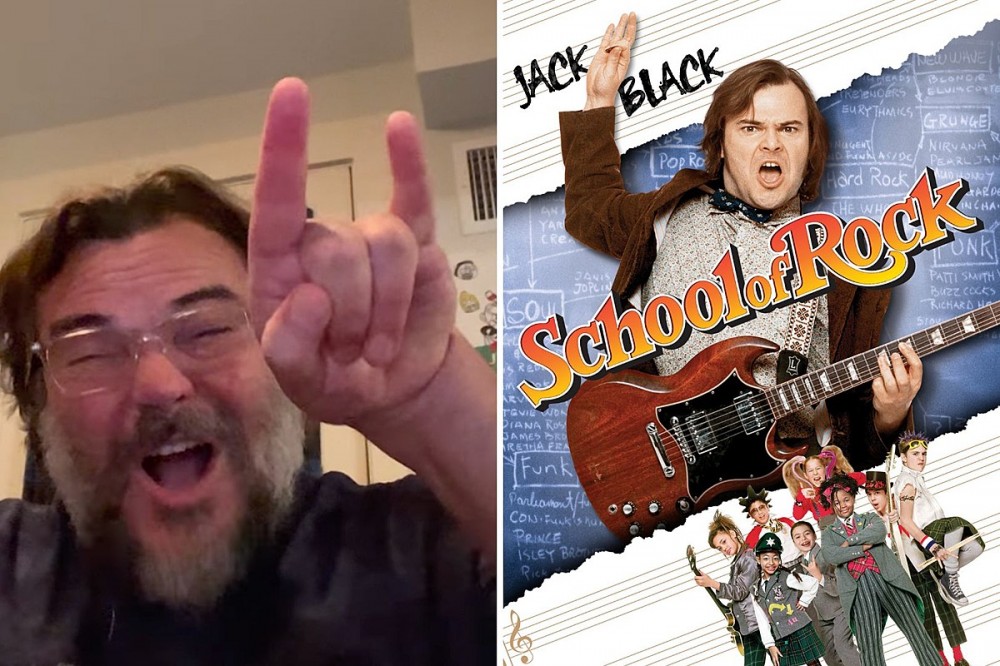 Jack Black Sends Video Message to School Kids Performing ‘School of Rock’ Musical Jack Black Sends Video Message to School Kids Performing ‘School of Rock’ Musical