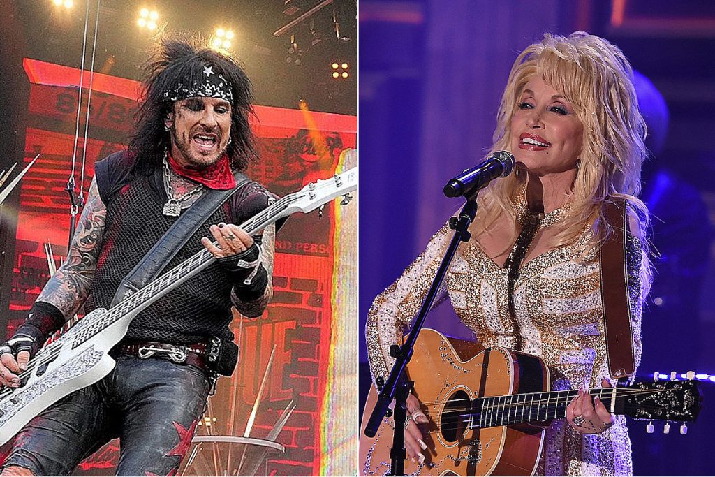 Nikki Sixx Reveals He Plays Bass on New Dolly Parton Song